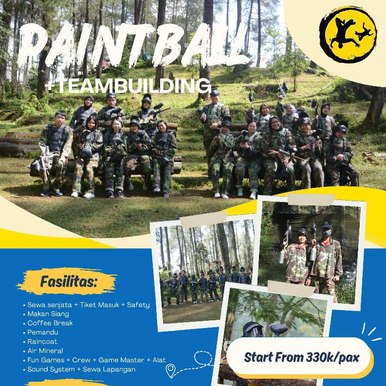 zodra outbound adventure-paket outing paintball