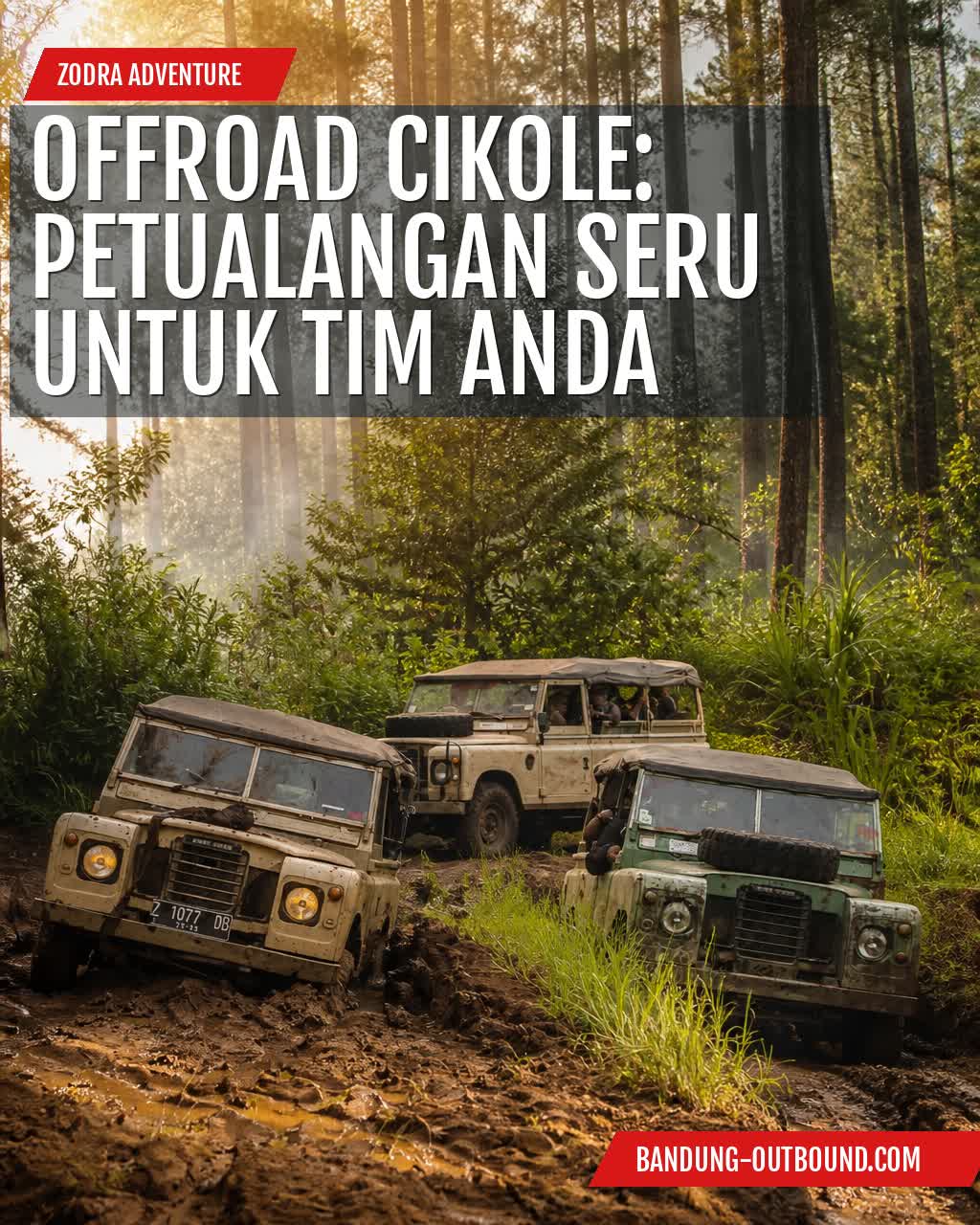 OFFROAD CIKOLE: PETUALANGAN SERU UNTUK TIM ANDA